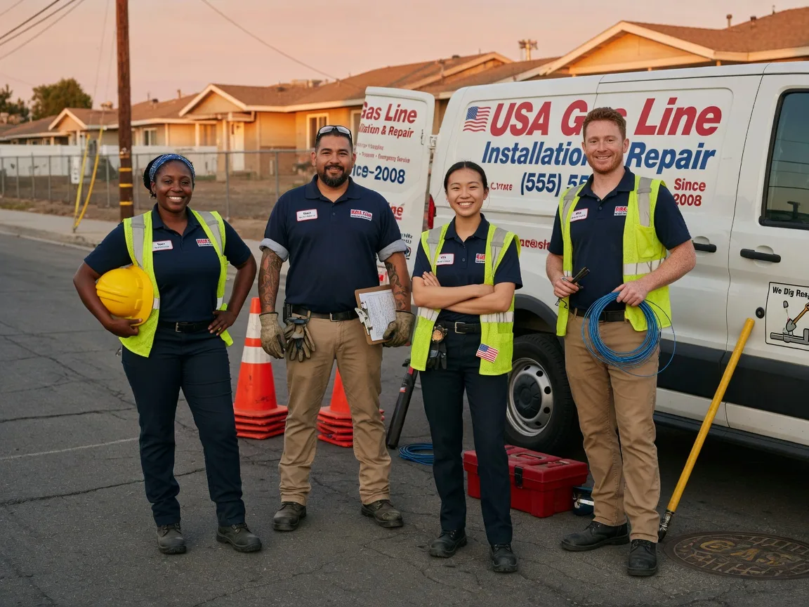 Gas Line Installation company in Joinerville, TX